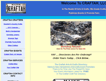 Tablet Screenshot of craftah.com